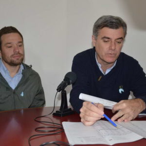 El intendente anunció importante plan de pavimento en calles del barrio Santa Fe El intendente anunció importante plan de pavimento en calles del barrio Santa Fe
