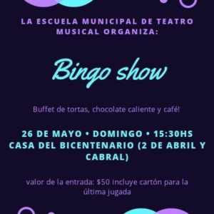 Bingo Show de Teatro Musical