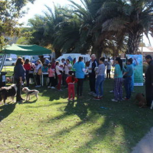 Buen marco tuvo plaza Italia con el festival animal solidario Buen marco tuvo plaza Italia con el festival animal solidario