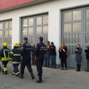 Emotivos festejos por el Día del Bombero Voluntario