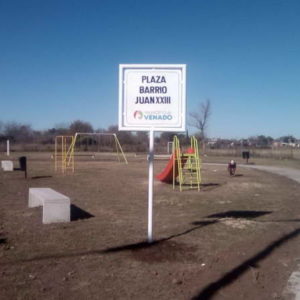 El barrio Juan XXIII cuenta con su nueva plaza