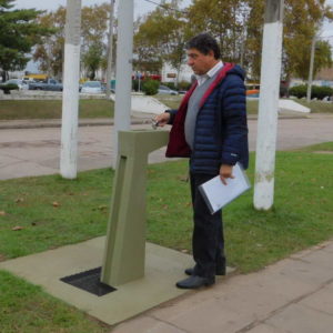 Plaza Italia, Monumento a los 7 Sables y revalorizaciónde áreas verdes
