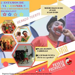 Vacaciones con el Payaso Pochoclin