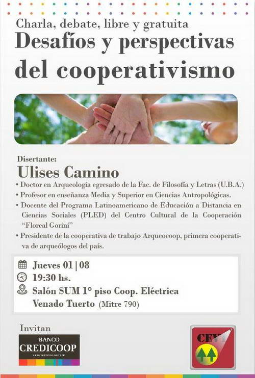 Charla sobre desafíos del cooperativismo Charla sobre desafíos del cooperativismo