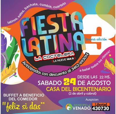 Tercera edición de «Fiesta Latina»