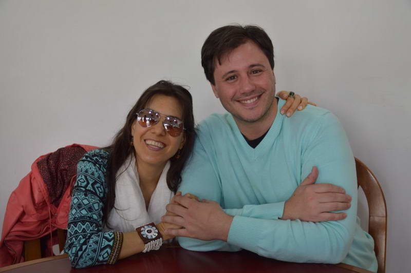 Forestación en la plaza de la Soberanía Nacional en el Día del Árbol