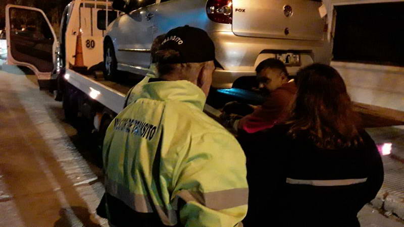 Controles de tránsito durante el fin de semana, con 19 vehículos al corralón