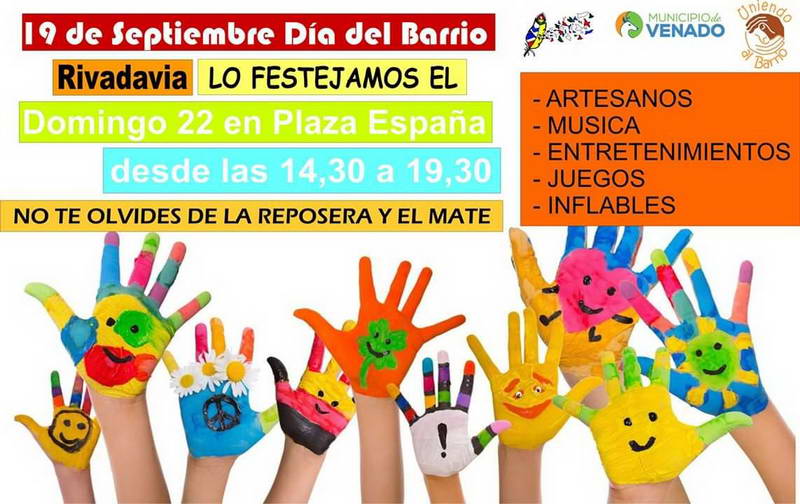 Día del barrio Rivadavia en plaza España