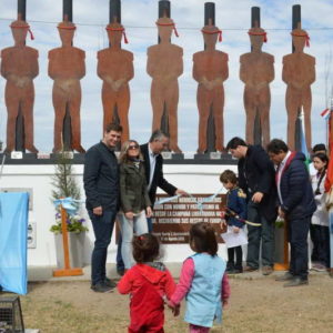 Inauguraron obra de remodelación del Monumento de los Siete Sables