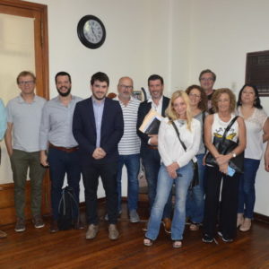 Chiarella, en la búsqueda de fortalecer la educación, se reunió con instituciones terciarias y universitarias