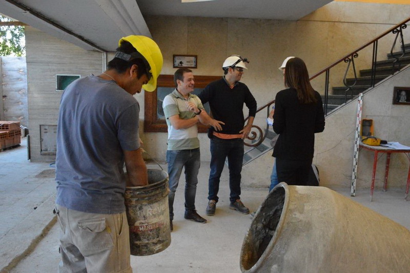 Avances en las obras del Centro Cultural Municipal Avances en las obras del Centro Cultural Municipal
