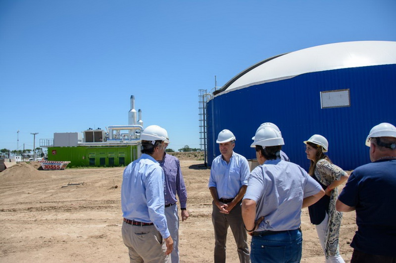 La planta de biogás a 60 días del inicio de la producción de energía limpia La planta de biogás a 60 días del inicio de la producción de energía limpia