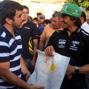 El equipo Maquin Parts presentó sus autos de TC con apoyo del gobierno municipal