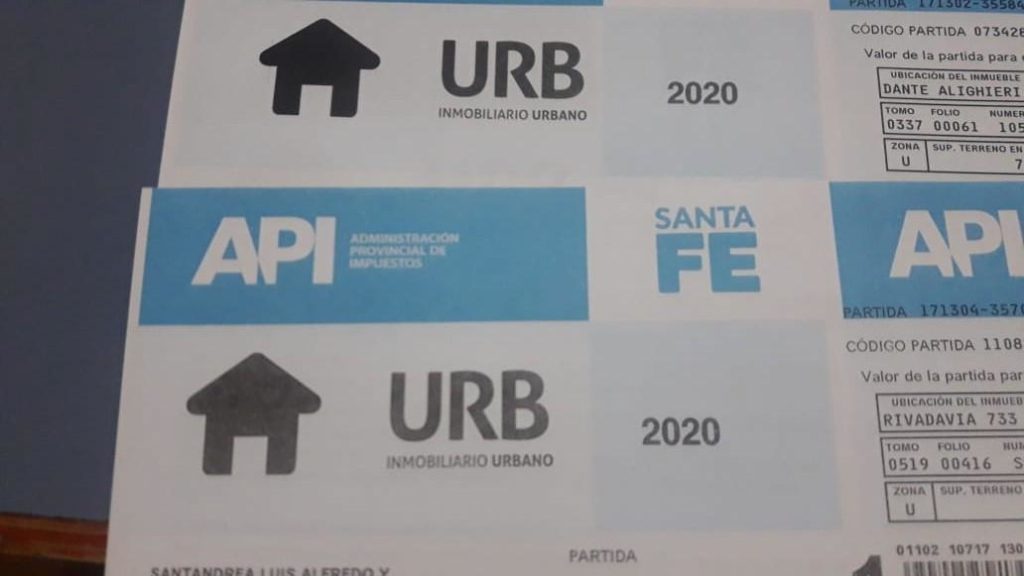 Entrega impuesto inmobiliario urbano