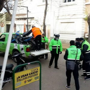 El gobierno municipal superó la cantidad de motos secuestradas en 2019