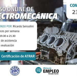 El municipio, FAATRA y ATRAR coorganizan un curso de electromecánica