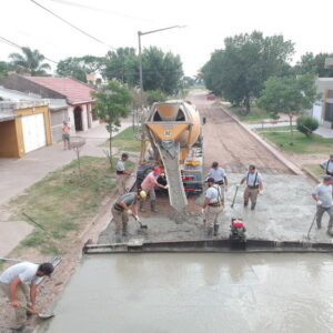 El gobierno de Venado Tuerto se prepara para pavimentar la última cuadra del año