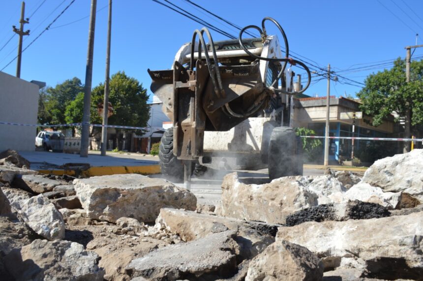 El Municipio retoma e intensifica las tareas de reparación de calles