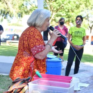 Taller de compostaje en el encuentro dominical “Venite al Parque”