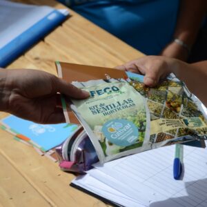 Plaza España: Más de 200 vecinos accedieron a los kits de semillas del programa municipal “Cultivar”