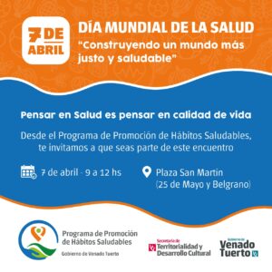 El Municipio promueve hábitos saludables en el Día Mundial de la Salud