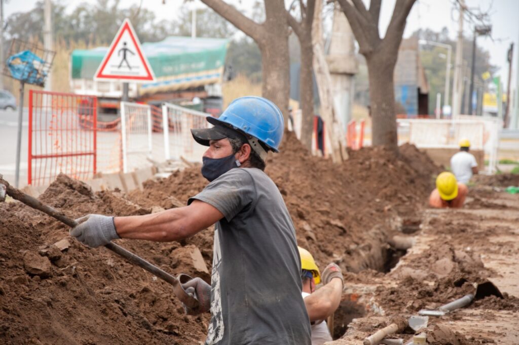Esta semana finalizará la obra de ampliación de red de gas en el barrio Santa Rosa