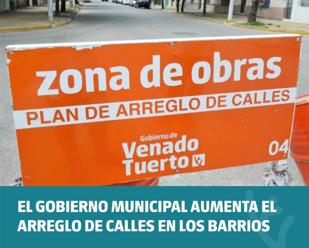 El Gobierno Municipal aumenta el arreglo de calles en los barrios