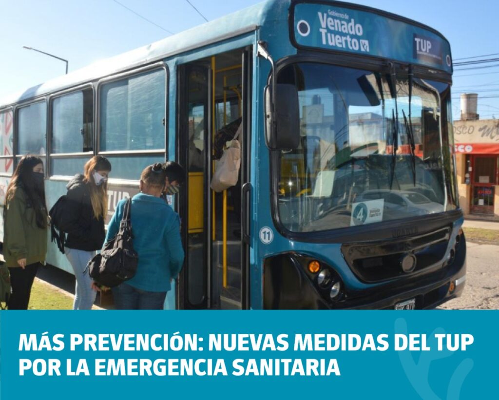 Más prevención: nuevas medidas del TUP por la emergencia sanitaria