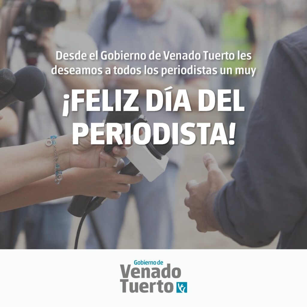 Salutación del Intendente en el Día del Periodista