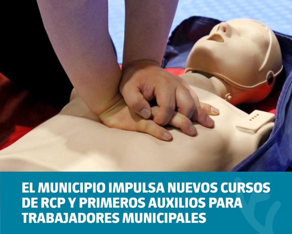 El Municipio impulsa nuevos Cursos de RCP y Primeros Auxilios para trabajadores municipales