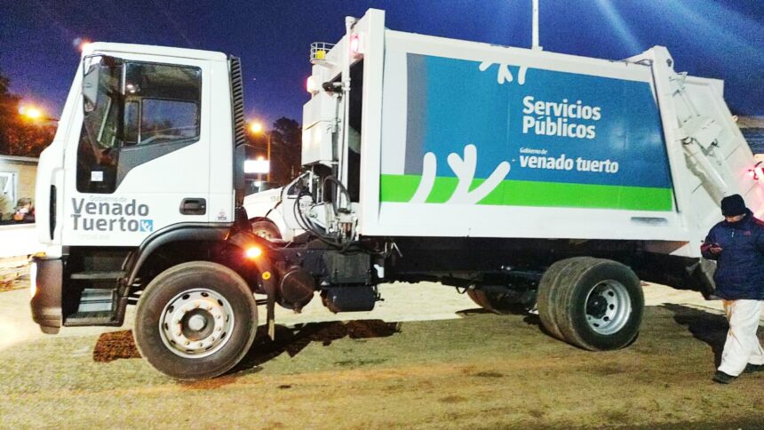 Por una ciudad más limpia: el Gobierno Municipal activó un nuevo camión al servicio de recolección de residuos