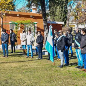 Emotivo homenaje a la Bandera y a su creador Manuel Belgrano