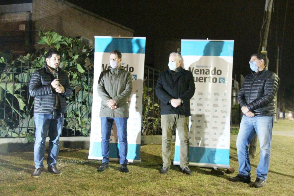 Ya es una realidad: se inauguró la nueva iluminación led en avenida Alem