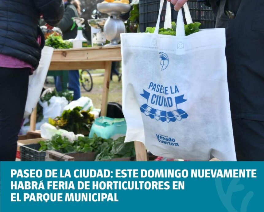 Este domingo regresa la feria de horticultores al Paseo de la Ciudad