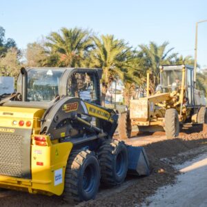 Mejoran las calles: el Gobierno Municipal prepara la pavimentación de una nueva cuadra en barrio Norte
