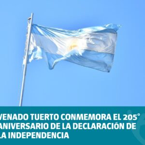 Venado Tuerto conmemora el 205º aniversario de la Declaración de la Independencia