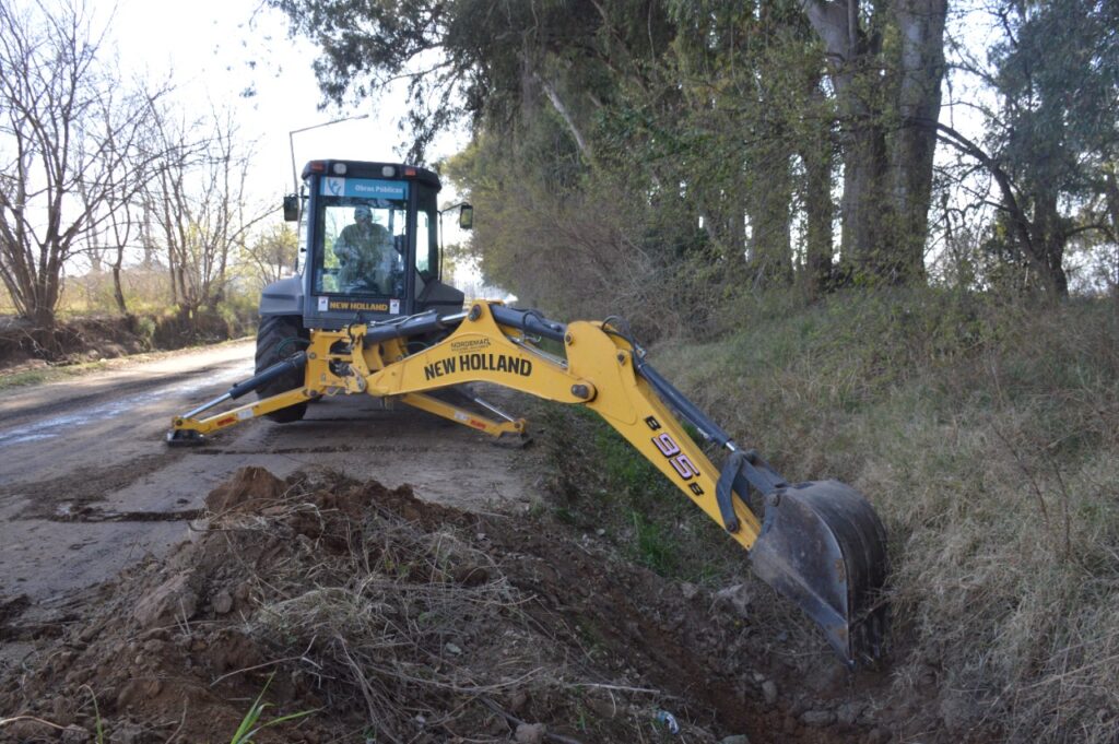 El Municipio intensifica los trabajos de limpieza de desagües y zanjeo