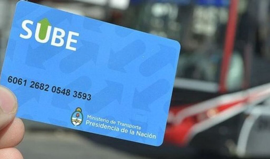 Actualización de tarjetas SUBE para jubilados y pensionados