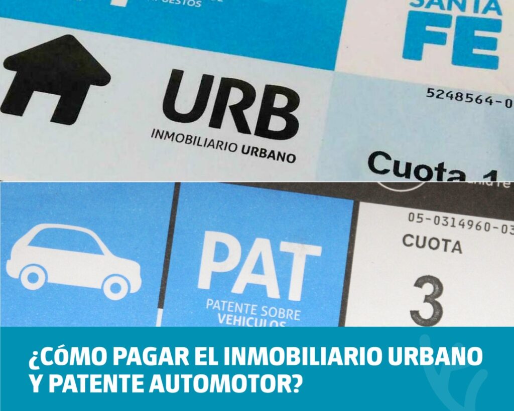 La Secretaría de Desarrollo Económico informa cómo pagar el Inmobiliario Urbano y Patente Automotor
