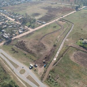Hecho histórico: después de muchos años sin acción se comenzaron los trabajos en el «Área Recreativa Norte Municipal»