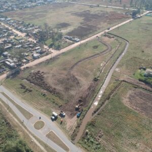 Hecho histórico: después de muchos años sin acción se comenzaron los trabajos en el “Área Recreativa Norte Municipal”