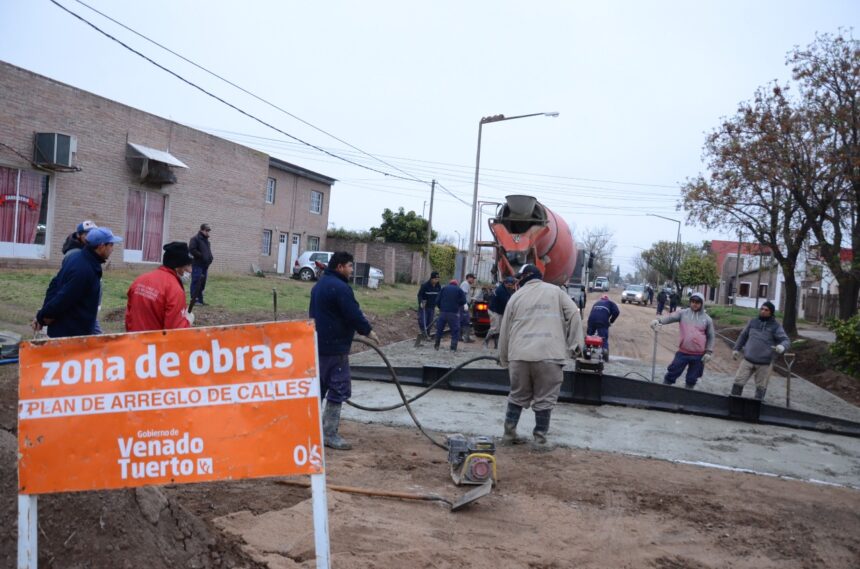 El Gobierno Municipal realiza tareas de preparación de suelo para una nueva pavimentación