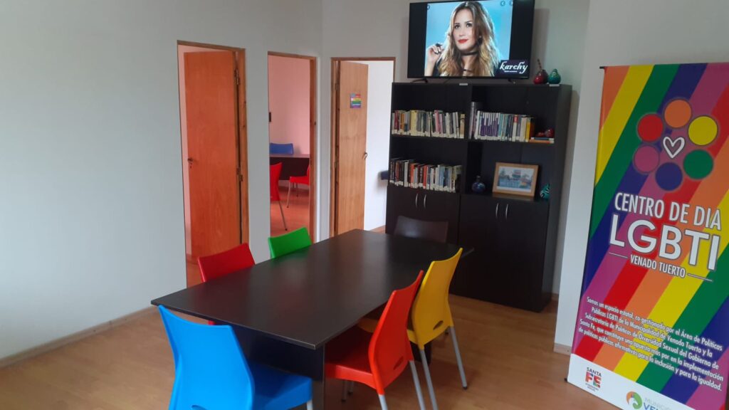 El Centro de Día LGBTI Venado Tuerto cuenta con nuevo espacio en Rivadavia 208