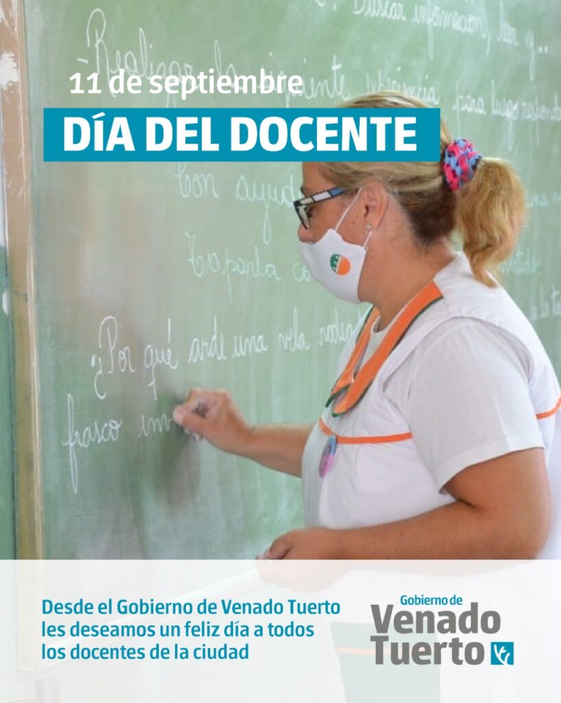 ¡Feliz día a todos los maestros y maestras!