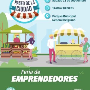 Este sábado hay feria de emprendedores en el Parque Municipal Este sábado hay feria de emprendedores en el Parque Municipal