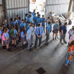 El reciclado y los jóvenes: se impulsan visitas de estudiantes a la Planta de Tratamiento de Residuos