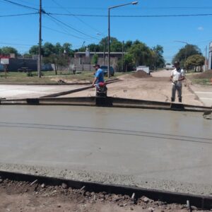 El Gobierno de Venado Tuerto refuerza su plan de arreglo de calles con nuevas pavimentaciones