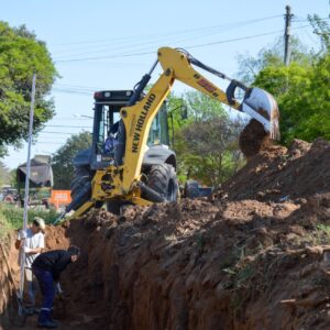 Obras de mantenimiento: más trabajos del Gobierno municipal en la atención de desagües y canales
