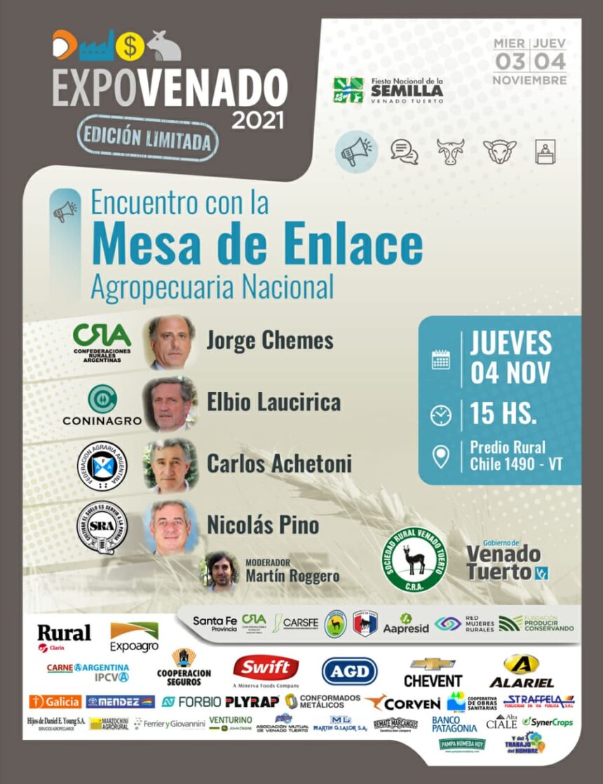 La Mesa de Enlace Nacional dará relieve a ExpoVenado 2021
