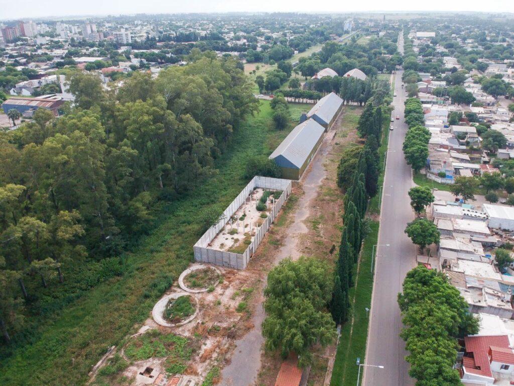 El Municipio avanza en su proyecto para parquizar el predio donde funcionaban las cerealeras sobre 2 de Abril